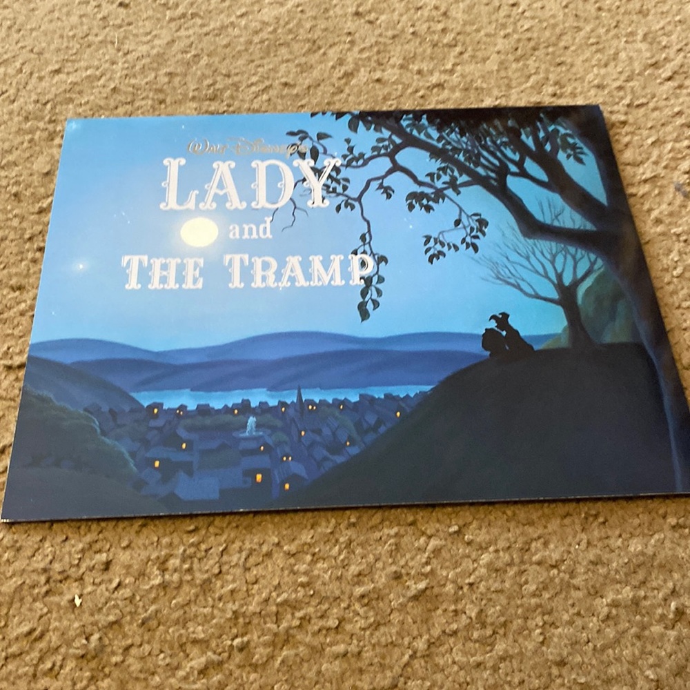 Exclusive Walt Disney Lady and the Tramp Lithographs. Excellent condition.